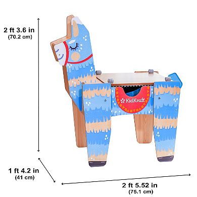 KidKraft Llama Piñata Building Bricks Table