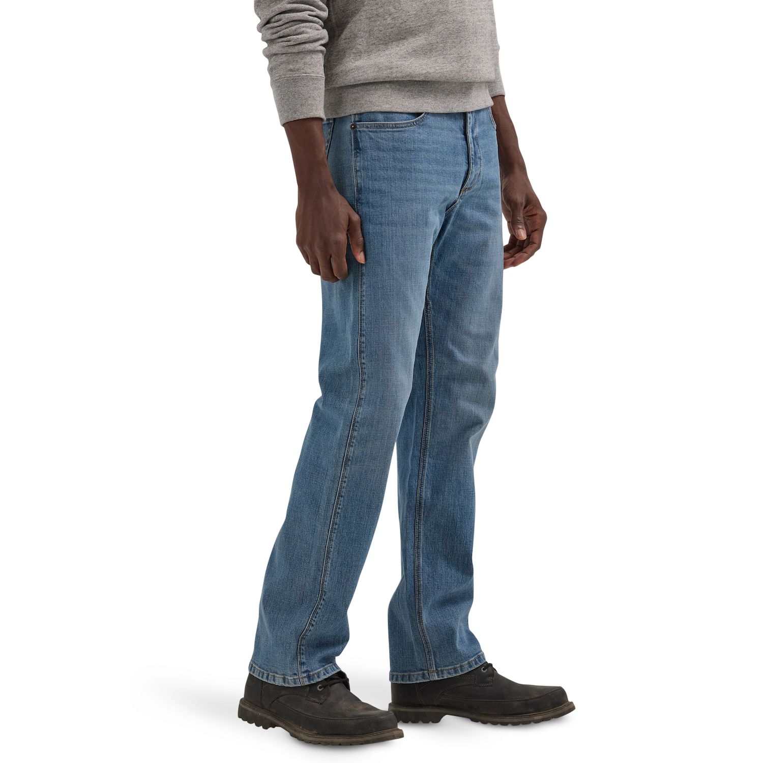 Wrangler Jeans Heren Stretch Bootcut Jacksville Jeansbroek Denim Zwart
