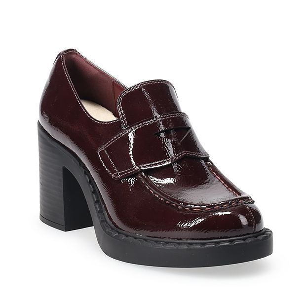 Block heel oxford shoes clearance
