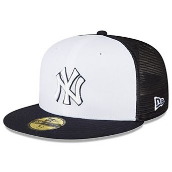 Men's New Era White/Navy New York Yankees 2023 On-Field Batting Practice 59FIFTY Fitted Hat
