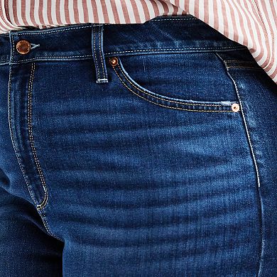 Plus Size Sonoma Goods For Life® Premium High Rise Wide-Leg Jeans