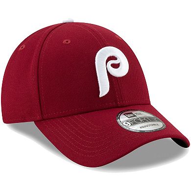 Men's New Era Maroon Philadelphia Phillies Alternate 2 The League 9FORTY Adjustable Hat