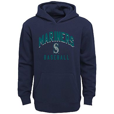 Toddler Navy/Gray Seattle Mariners Play-By-Play Pullover Fleece Hoodie & Pants Set
