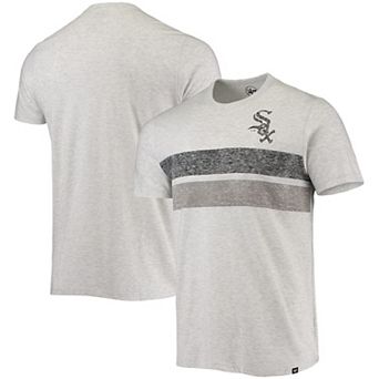 Men's '47 Heathered Gray Chicago White Sox Team Logo T-Shirt