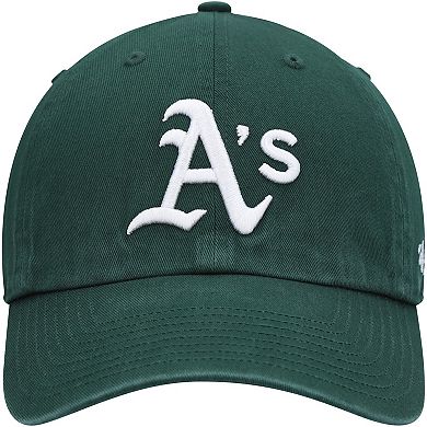 Men's '47 Green Oakland Athletics Clean Up Adjustable Hat
