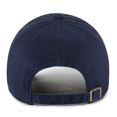 Women's '47 College Navy Seattle Seahawks Confetti Icon Clean Up Adjustable Hat