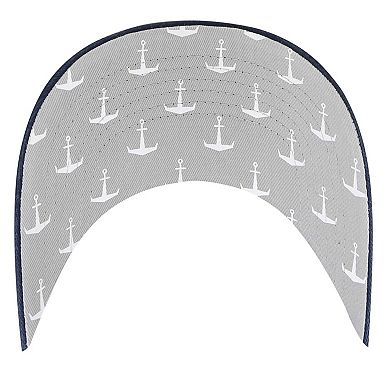 Women's '47 College Navy Seattle Seahawks Confetti Icon Clean Up Adjustable Hat