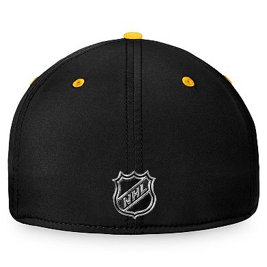 Men's Fanatics Branded Black Pittsburgh Penguins Authentic Pro Alternate Jersey Flex Hat