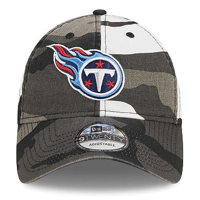 Youth New Era Camo Tennessee Titans 9TWENTY Adjustable Hat