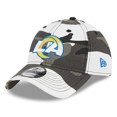 Youth New Era Camo Los Angeles Rams 9TWENTY Adjustable Hat