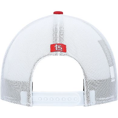 Men's '47 Red/White St. Louis Cardinals Spring Training Burgess Trucker Adjustable Hat