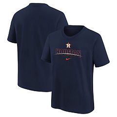 Youth Stitches Navy Houston Astros Allover Team T-Shirt