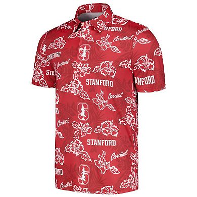 Men's Reyn Spooner Cardinal Stanford Cardinal Performance Polo