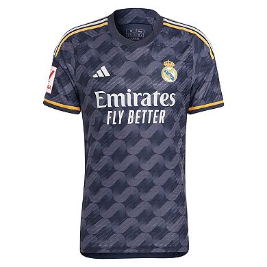 Men's adidas  Navy Real Madrid 2023/24 Away Authentic Jersey