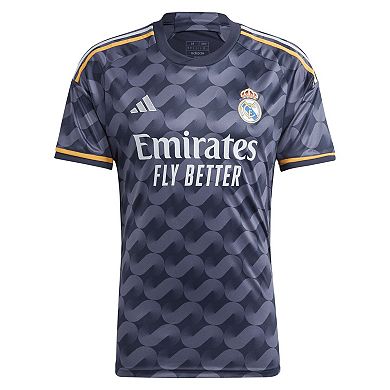 Men's adidas  Navy Real Madrid 2023/24 Away Replica Jersey