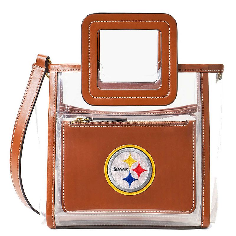 Women's STAUD  Pittsburgh Steelers Clear Mini Shirley Bag, Team