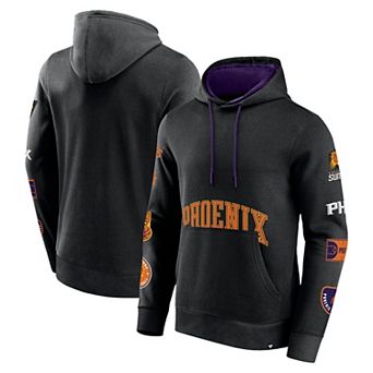 Men's Fanatics Black Phoenix Suns Home Court Pullover Hoodie