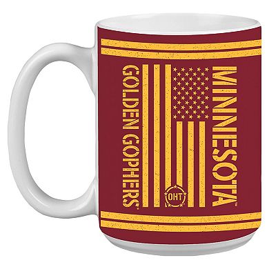 Minnesota Golden Gophers 15oz. OHT Military Appreciation Mug