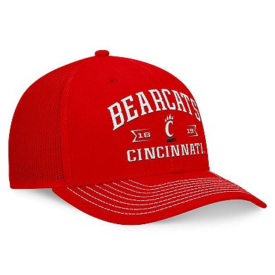 Men's Top of the World Red Cincinnati Bearcats Carson Trucker Adjustable Hat