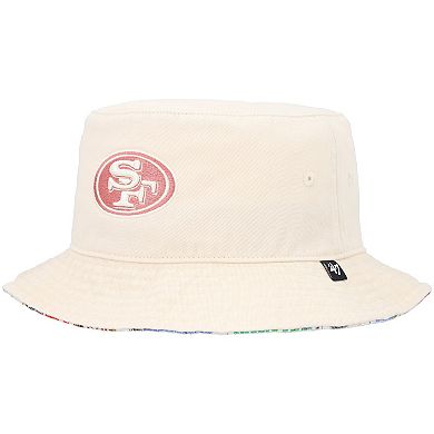 Women's '47 Natural San Francisco 49ers Pollinator Bucket Hat