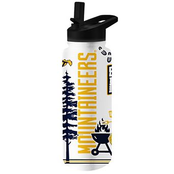 West Virginia Mountaineers 2023 Backyard Brawl 34oz. Quencher Bottle
