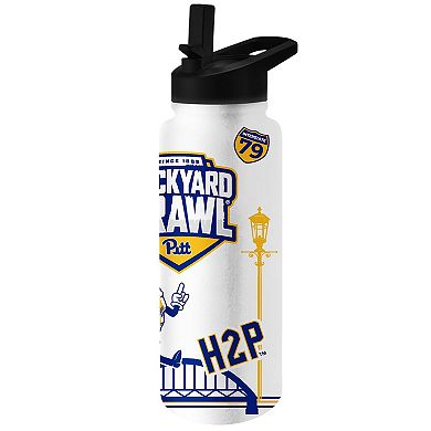 Pitt Panthers 2023 Backyard Brawl 34oz. Quencher Bottle