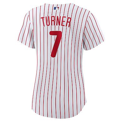 Women's Nike Trea Turner White Philadelphia Phillies Home Replica Player Jersey