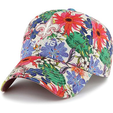 Women's '47 Natural New Orleans Saints Pollinator Clean Up Adjustable Hat
