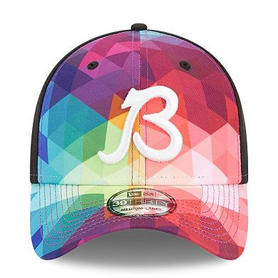 Men's New Era Pink Chicago Bears 2023 NFL Crucial Catch 39THIRTY Flex Hat