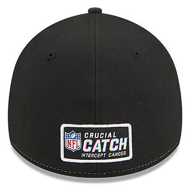 Men's New Era Pink Chicago Bears 2023 NFL Crucial Catch 39THIRTY Flex Hat