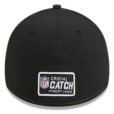 Men's New Era  Pink Pittsburgh Steelers 2023 NFL Crucial Catch 39THIRTY Flex Hat