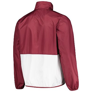 Men's G-III Sports by Carl Banks Maroon Arizona State Sun Devils CornermanÂ Half-Zip Top