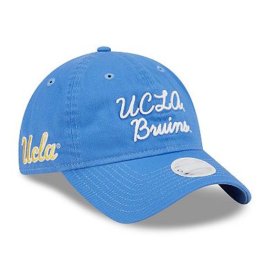 Women's New Era Blue UCLA Bruins Script 9TWENTY Adjustable Hat