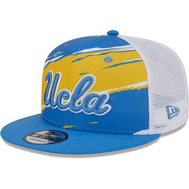 Men's New Era Blue UCLA Bruins Tear Trucker 9FIFTY Snapback Hat