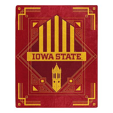 "The Northwest Group Iowa State Cyclones 50"" x 60"" Deco Silk Touch Throw Blanket"