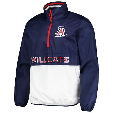 Men's G-III Sports by Carl Banks Navy Arizona Wildcats CornermanÂ Half-Zip Top