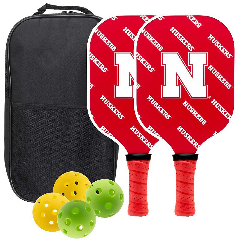 Nebraska Huskers Pickleball Paddle Set, Team
