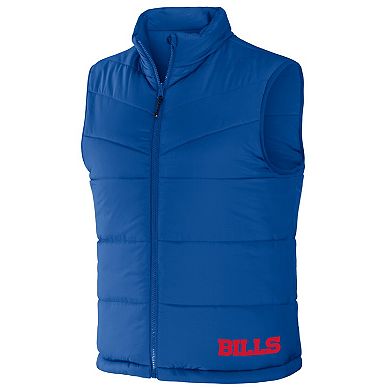Men's NFL x Darius Rucker Collection by Fanatics Royal Buffalo Bills Colorblocked Full-Zip Vest