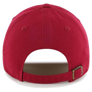 Men's '47 Cardinal Arizona Cardinals Vernon Clean Up Adjustable Hat