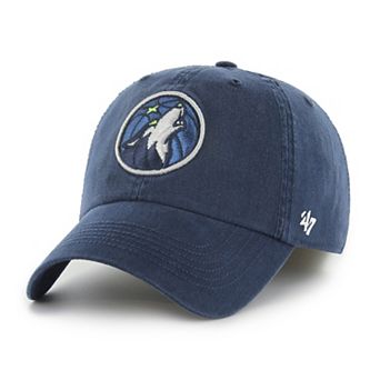 Men's '47 Navy Minnesota Timberwolves Classic Franchise Fitted Hat