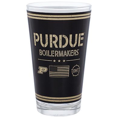 Purdue Boilermakers 16oz. OHT Military Appreciation Pint Glass