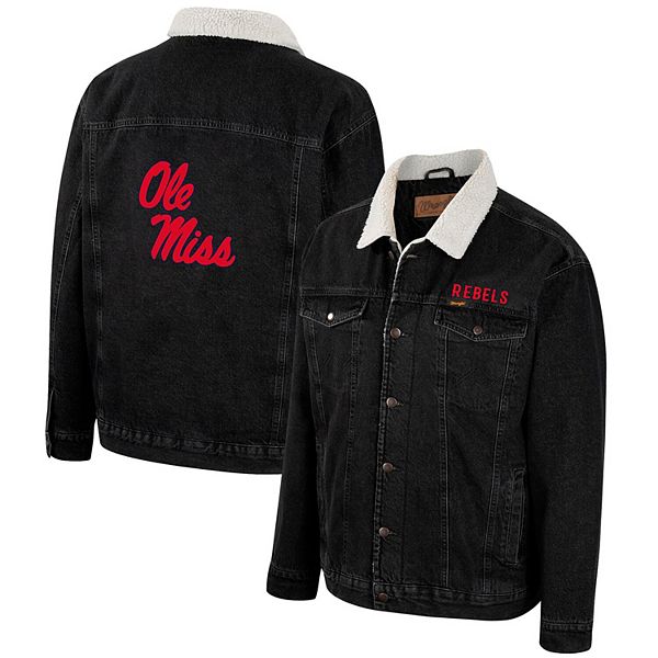 Men's Colosseum x Wrangler Charcoal Ole Miss Rebels Western