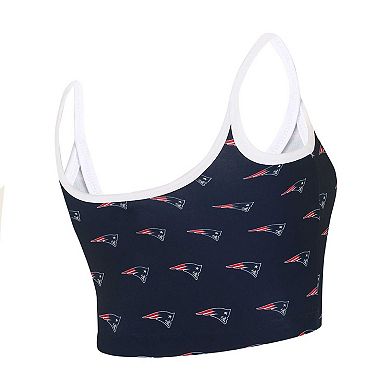 Women's Concepts Sport Navy New England Patriots Gauge Lounge Bralette