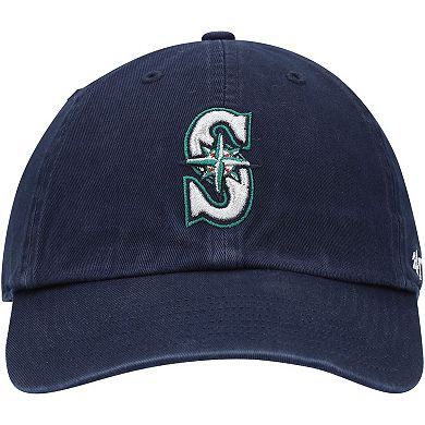 Men's '47 Navy Seattle Mariners Clean Up Adjustable Hat