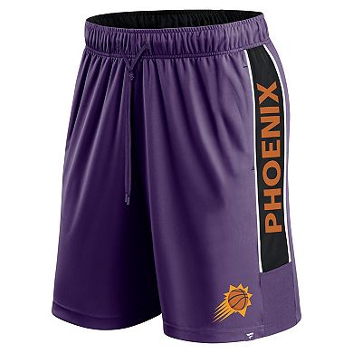 Men's Fanatics Purple Phoenix Suns Game Winner Defender Shorts