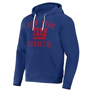 Men's NFL x Darius Rucker Collection by Fanatics Royal New York Giants Coaches Pullover Hoodie