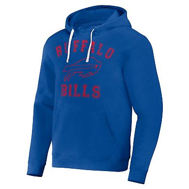 Men's NFL x Darius Rucker Collection by Fanatics Royal Buffalo Bills Coaches Pullover Hoodie