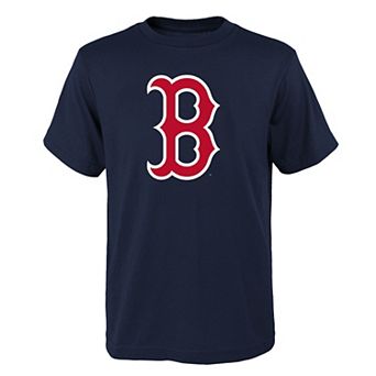 Youth Navy Boston Red Sox Logo Primary Team T-Shirt