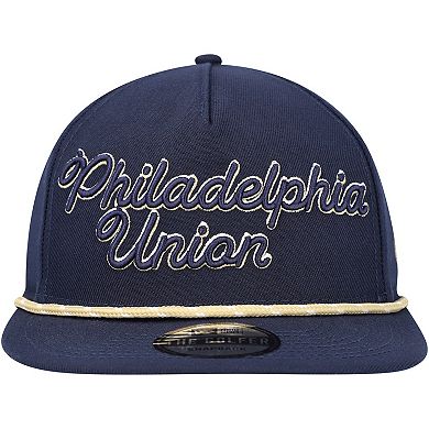 Men's New Era Navy Philadelphia Union Script Golfer Adjustable Hat