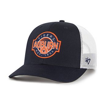 Youth '47 Navy Auburn Tigers Scramble Trucker Adjustable Hat